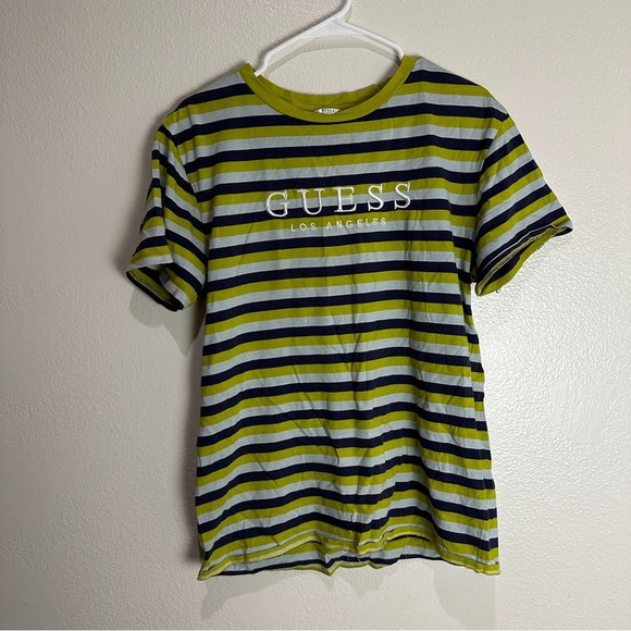 Guess Vintage Striped Shirt Size Small - Picture 1 of 6
